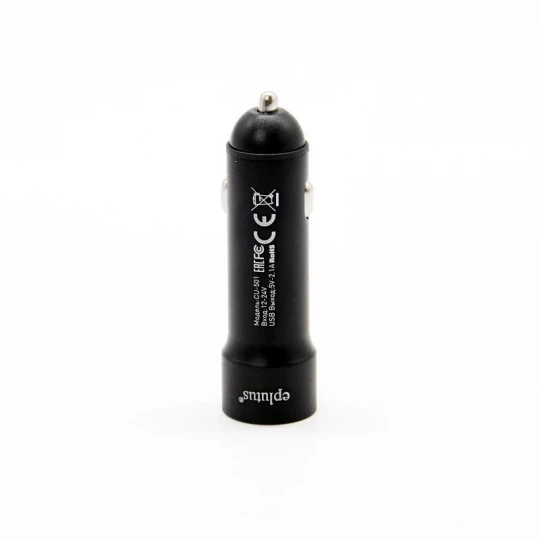 АЗУ Eplutus CU-501 (2.1A, 1USB, удлиненный)