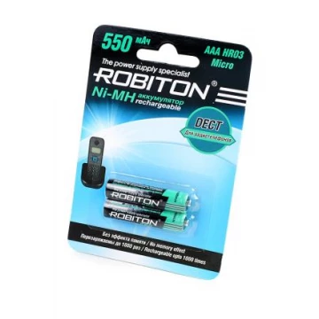 Аккумулятор R-03 1,2v * 550ma/h ROBITON DECT
