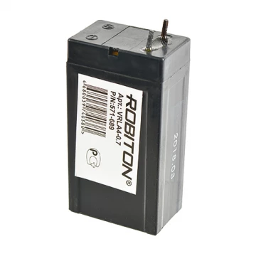 Аккумулятор 4V - 0,7A/h (свинцово-кислотный) Robiton