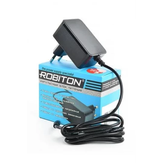 Блок питания 12в*2А (шт 5,5мм х 2,5мм) IR12-2000S 5,5x2,5/12 ROBITON