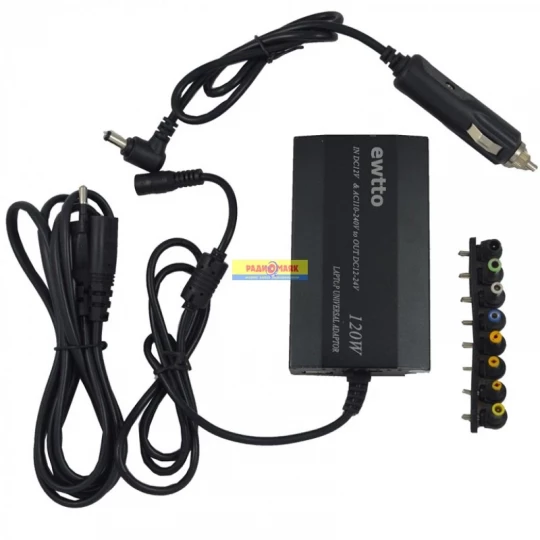 Блок питания для ноутбука (от12-24в, 5000mah, USB, АВТО) LP507