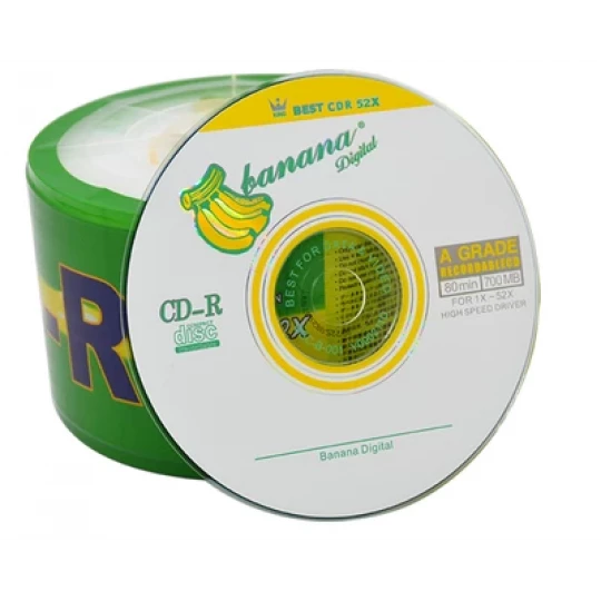 Диск CD-R 700 Mb Banana/ MRM-POWER/SOKCK