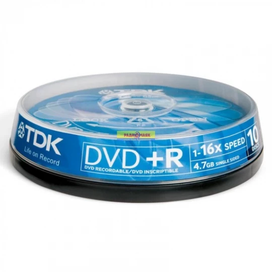 Диск DVD+R 4,7 Gb VS/Intro/Smartbuy/Smartrack (Я)