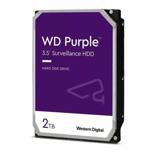Жесткий диск WD Purple WD23PURZ, 2Тб, HDD, SATA III, 3.5