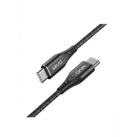 Кабель Type-C - Type-C MIVO MX-11T (2м, 20V-3.0А, 60W)