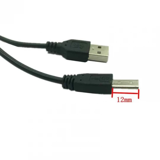 Кабель USB - Micro USB (1 м) с длинным штекером V8-0,9 (Я)