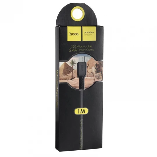 Кабель USB - Micro USB HOCO X20 Flash micro charging (1 м)