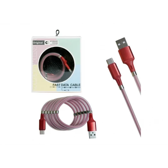 Кабель USB - Micro USB MRM MR-36m (1 м, магнитный провод) (Я)