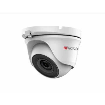 Камера HD-TVi HiWatch DS-T203(B) EXIR подсветкой до 20м (Купол, 2.8мм, 2Mpx,1920х1080, с переключением режимов HD-TVI/AHD/ CVI/CVBS)