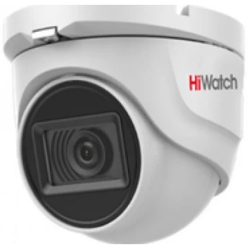 Камера HD-TVi HiWatch DS-T203A(B) с EXIR подсветкой до 30м (Купол, 2.8mm, встроенный микрофон Aoc, с переключением режимов HD-TVI/AHD/ CVI/CVBS)