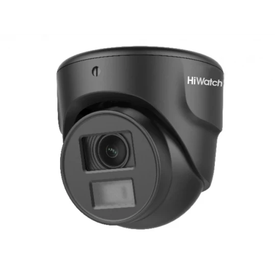 Камера HD-TVi HiWatch DS-T203N с LED подсветкой до 20м (Купол, 2.8мм, 2Mpx,1920х1080, с переключ. режимов HD-TVI/AHD/ CVI/CVBS, черный)