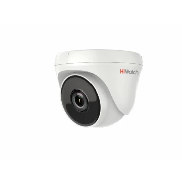 Камера HD-TVi HiWatch DS-T233 с EXIR подсветкой до 40м (Купол, пластик, 2,8мм, 2Mpx, 1920х1080)