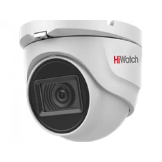 Камера HD-TVi HiWatch DS-T803 (B) с EXIR подсветкой до 30м (Купол, 2,8мм, 8Mpx)