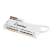 Карт-ридер Smartbuy SBR-717-W USB 2.0 - SD/microSD/MS/M2, белый