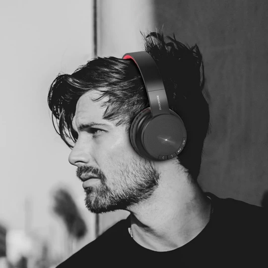 Наушники полноразмерные Borofone BO11 bluetooth 5.0 с микрофоном синий (Я)