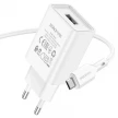 СЗУ BOROFONE BA68A с кабелем micro USB(2.1A, 1 x USB) (в блистере)