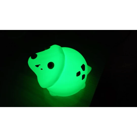 Силиконовая аккумуляторная лампа - ночник RGB 