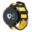 Фитнес браслет DM58 (IP68) черно-желтый (Я)