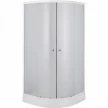 Душевой уголок 80x80x195 NG-003-14 низкий поддон стекло матовое, Niagara