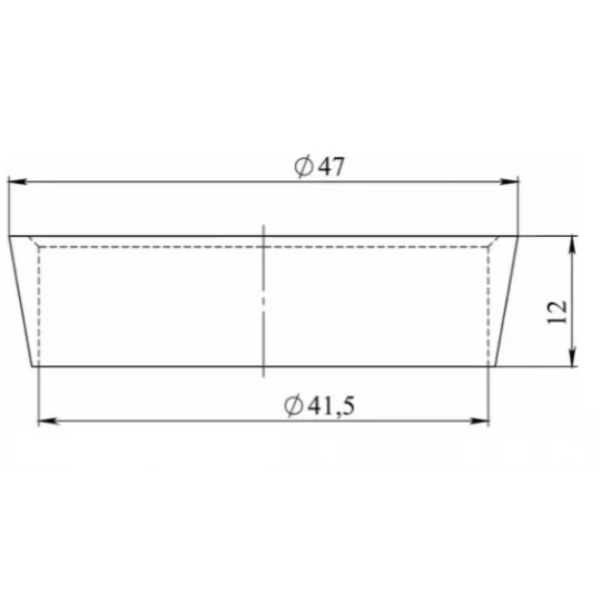 Кольцо конусное для сифона D40 E50