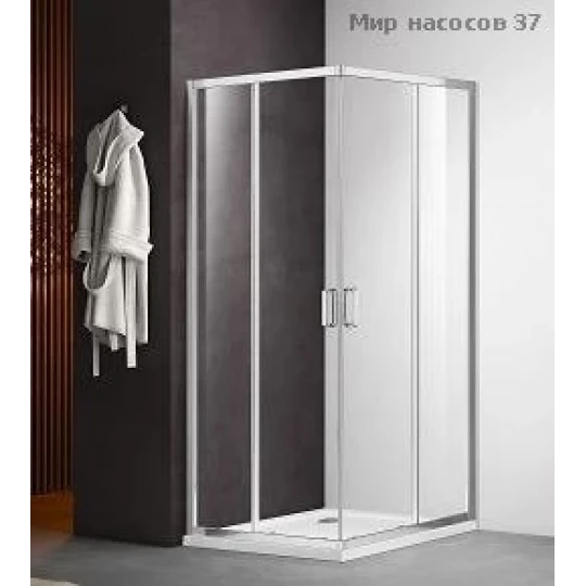 Душевой уголок квадратный, двери раздвижные 200х90x90 AQNAA1142-90