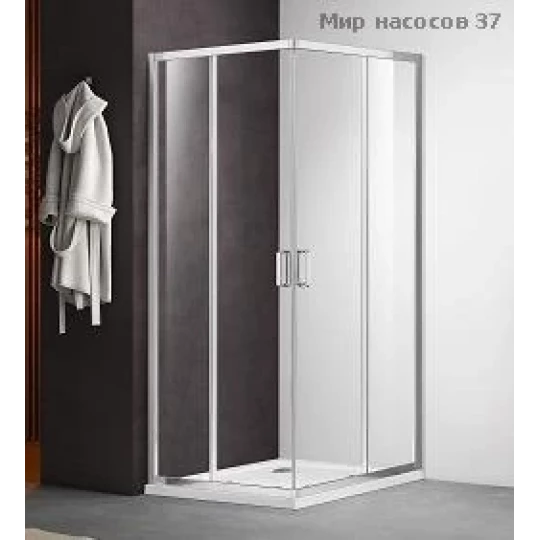Душевой уголок квадратный, двери раздвижные 200х80x80 AQNAA1142-80