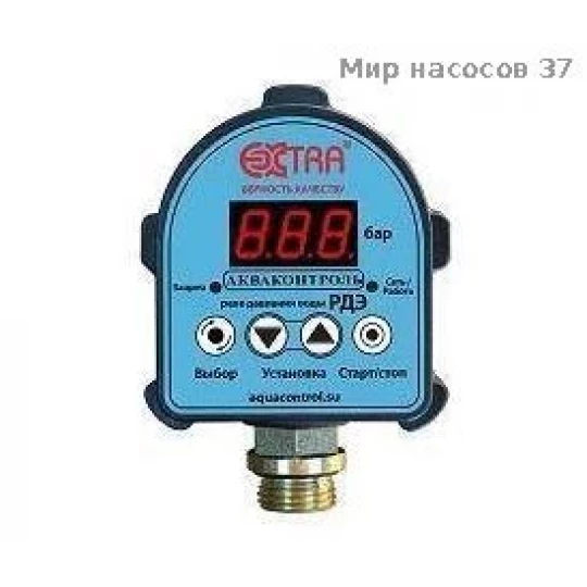 Реле давления РДЭ электронное Extra 1.5 Квт 1/2