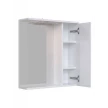 Зеркальный шкаф ИЮНЬ-60 П, 1/дв, белый, SanStar