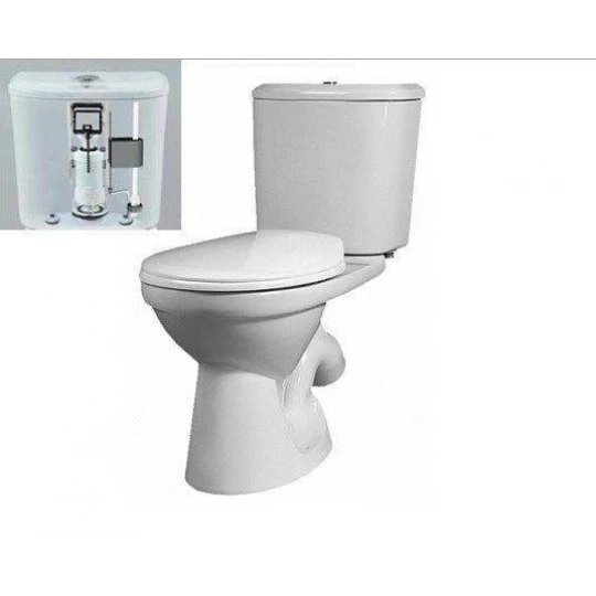 Компакт-унитаз БОРЕАЛЬ 1WH302142, Santek