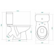 Компакт-унитаз БОРЕАЛЬ 1WH302142, Santek