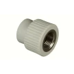 Муфта п/п комбинированная 20*3/4 вн резьба серая, SPK.