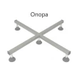 Душевой угол DOMANI SPA Fit 88 НП ПС(поддон, сифон,ограждение)