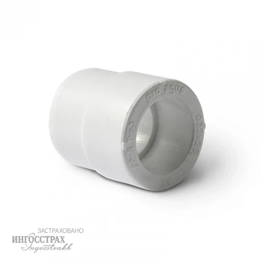 Муфта (белая) PPRC переходная 50*20 вн/нар PRO AQUA (30шт/120шт)