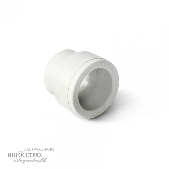 Муфта (белая) PPRC переходная 50*40 вн/вн PRO AQUA (12шт/60шт)