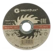 50-41-003 Диск GREATFLEX отрезной по металлу класс Master Т-41-125х1,2х22,2мм