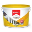 Краска VIMPEL акриловая фасадная супербелая 6 кг