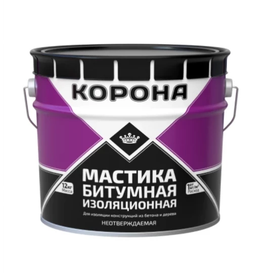 Мастика битумная изоляционная Корона (12кг)