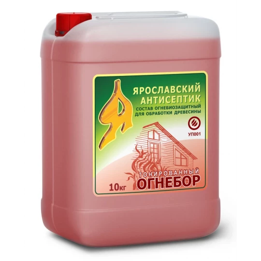 Огнебиозащитный состав ОГНЕБОР 2 группа тонированный 10кг