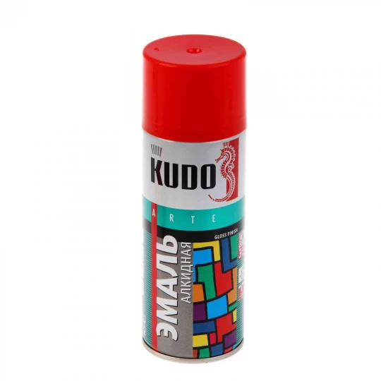22048 Эмаль KU-DO красная 520мл аэрозоль KU-1003