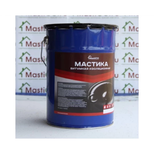 Мастика битумная МБИ MastiCO 15кг