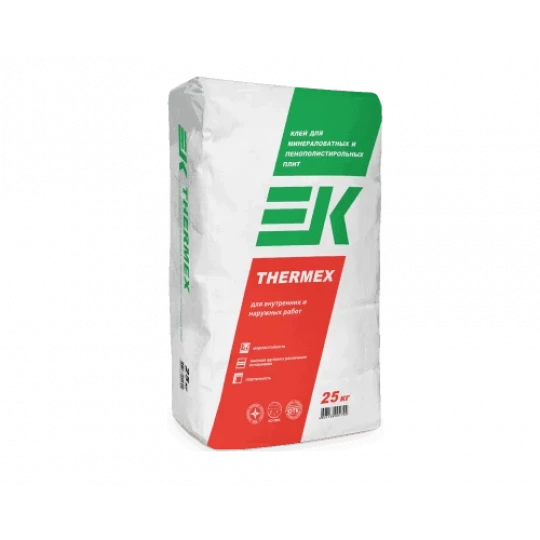 Клей для теплоизоляции ЕК Thermex System MW 25кг