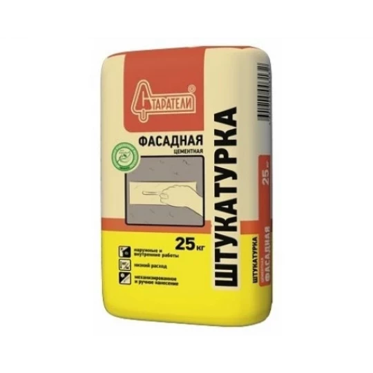 Штукатурка фасадная цементная СТАРАТЕЛИ 25кг