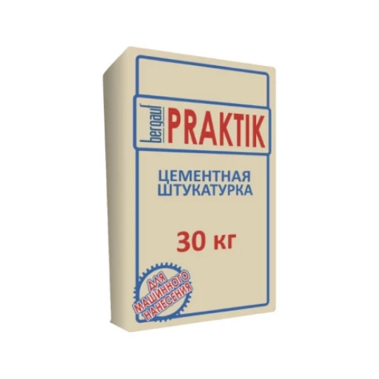 Штукатурка гипсовая BERGAUF Praktik 30кг
