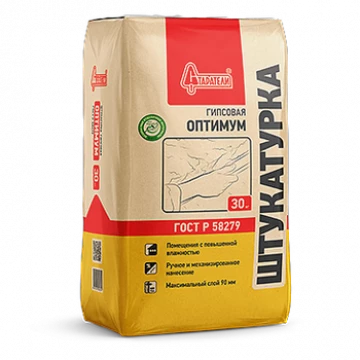 Штукатурка гипсовая Старатели Оптимум, 30кг