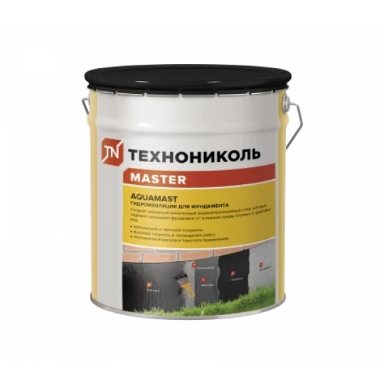 Мастика битумная AquaMast ТехноНИКОЛЬ, 18 кг
