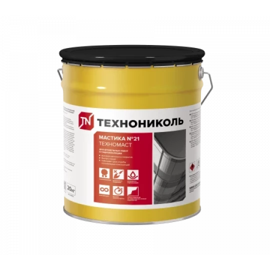 Мастика кровельная (Техномаст) ТехноНИКОЛЬ №21, 3кг