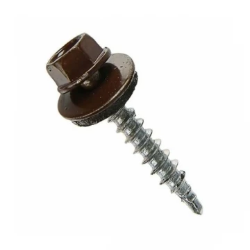 Саморез кровельный 4,8*70 RAL (8017) шоколадно-коричневый