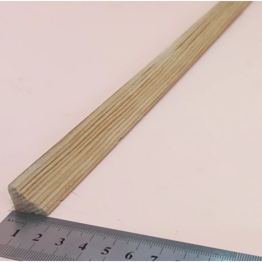 Галтель (раскладка угловая), Клееная 15x15x2500 Хвоя