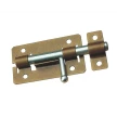 Задвижка дверная ЗД-01 черная, кругл. зас. 65х150+25
