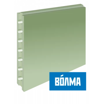 Плита гипс пазогребневая влагостойкая 667*500*80 пустот (30 шт на поддоне) ВОЛМА
